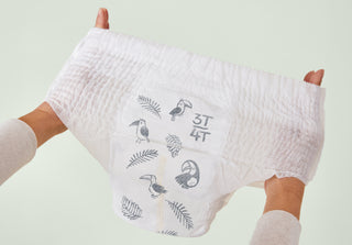 Clear+Dry® Natural Disposable Diaper Pants - Sunsetting
