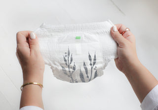 Clear+Dry® Natural Disposable Diaper Pants - Sunsetting