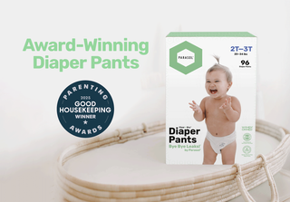 Clear+Dry® Natural Disposable Diaper Pants