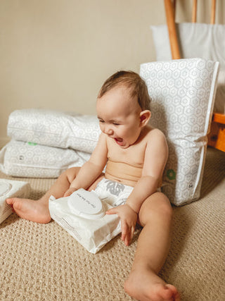 What is the importance of using natural baby wipes?