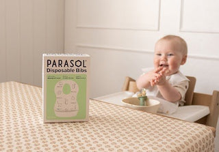 The Bib That Goes Away: The Story Behind Parasol Bibs & Placemats - Parasol Co
