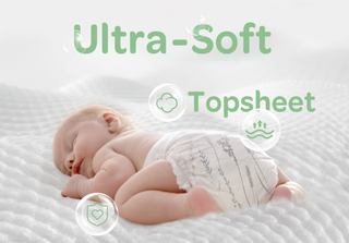 Clear+Dry® Natural Disposable Diapers