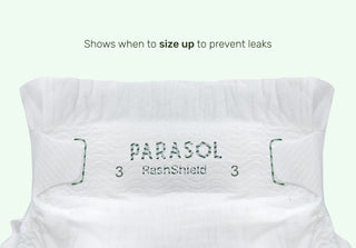 Pure White RashShield®  Protection Diapers