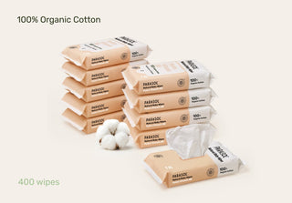 100% Organic Cotton Baby Wipes With Hydra Vitamin B5™ - Parasol Co