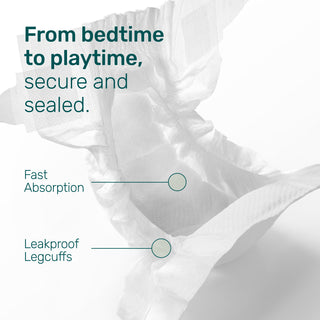 From bedtime to playtime, secure and sealed.
