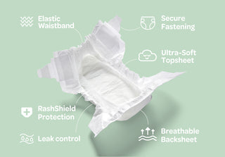 Clear+Dry® Natural Disposable Diapers [DEV]