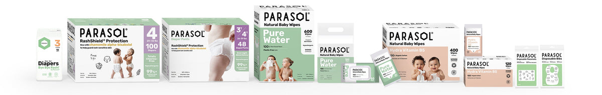 Display of Parasol product packages