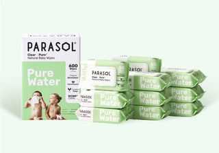 Pure Water Natural Baby Wipes - Parasol Co