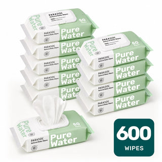 Pure Water Natural Baby Wipes - Parasol Co
