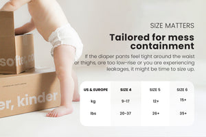 Clear+Dry™ Natural Disposable Diaper Pants